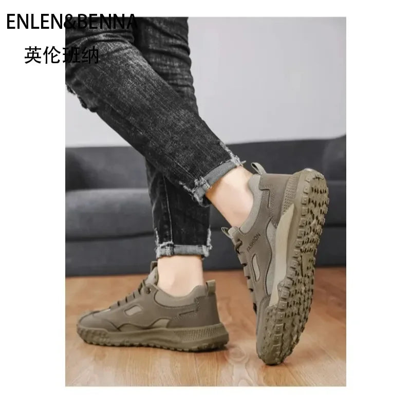 2025 popular fashion, lightweight and breathable labor insurance shoes, tooling shoes, casual men's shoes MU Group