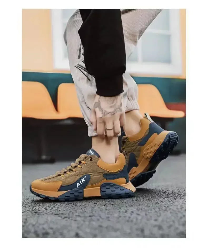 2025 New Men's Casual Shoes Men's Shoes Platform Men's Sneakers Plus Size 43 44 Popular Sapatos Masculine Shoes MU Group