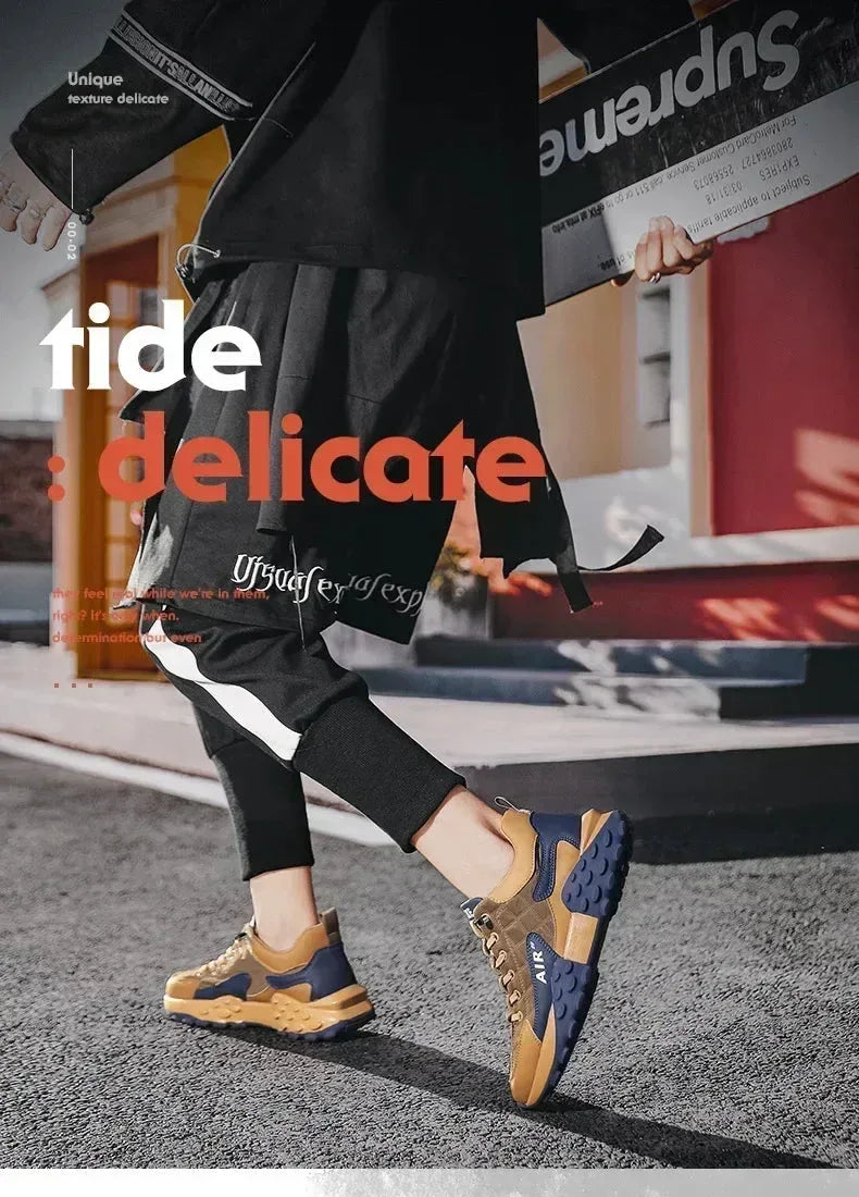 Sneakers Homme Casual avec Design Moderne et Confortable – Idéales pour l’Usage Quotidien
