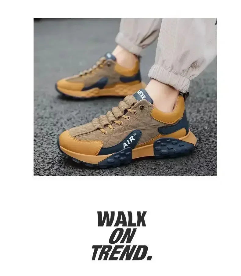 2025 New Men's Casual Shoes Men's Shoes Platform Men's Sneakers Plus Size 43 44 Popular Sapatos Masculine Shoes MU Group