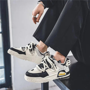 Men's motorcycle shoes, trendy and fashionable board shoes MU Group