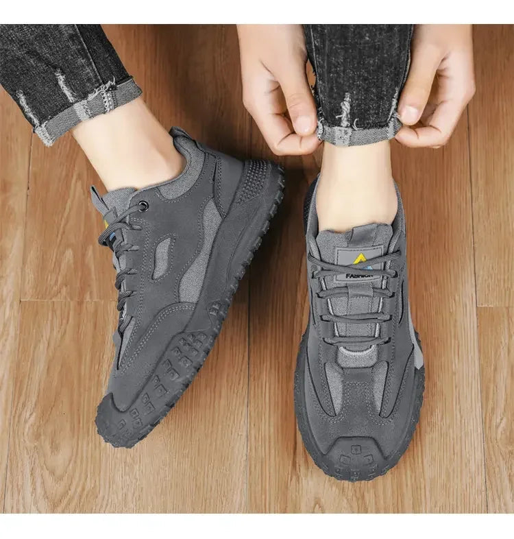 2025 popular fashion, lightweight and breathable labor insurance shoes, tooling shoes, casual men's shoes MU Group