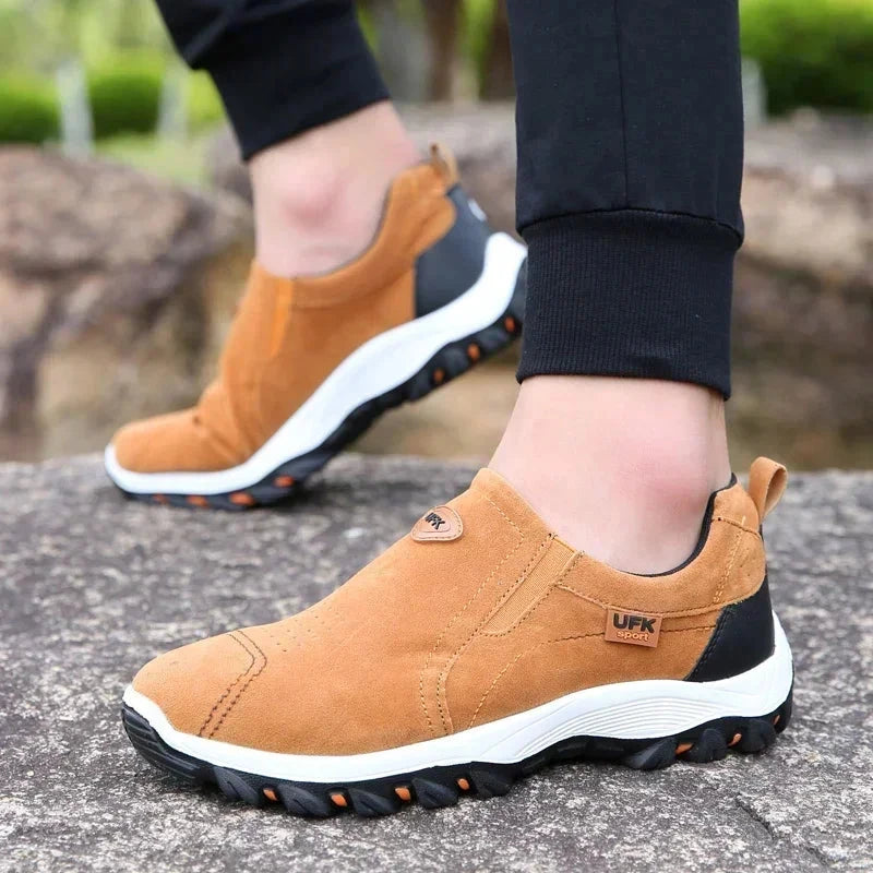 2023 New Outdoor Hiking Camping Light Running Jogging Casual Sports Men's Shoes Non-slip Loafers Hiking Shoes Large Size 38-50 MU Group