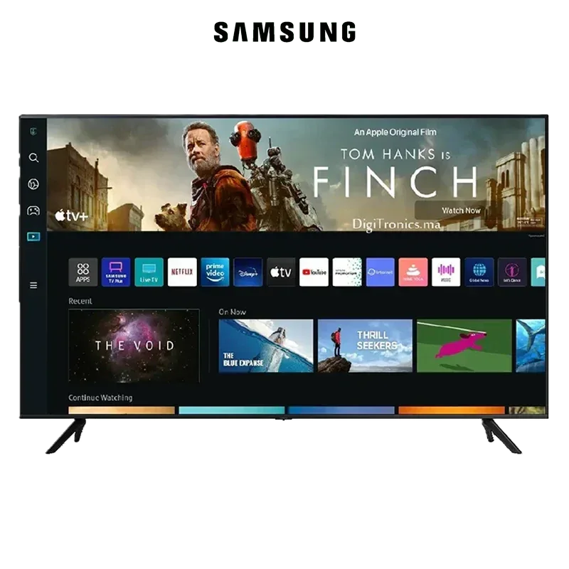 TV 43″ 4K UHD Tizen, image détaillée et Smart Hub intuitif pour un divertissement illimité. - Justyol