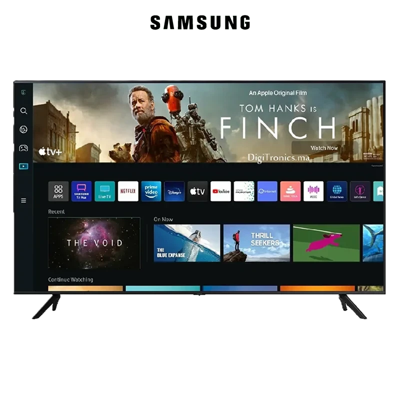 TV 43″ 4K UHD Tizen, image détaillée et Smart Hub intuitif pour un divertissement illimité. Digitronics