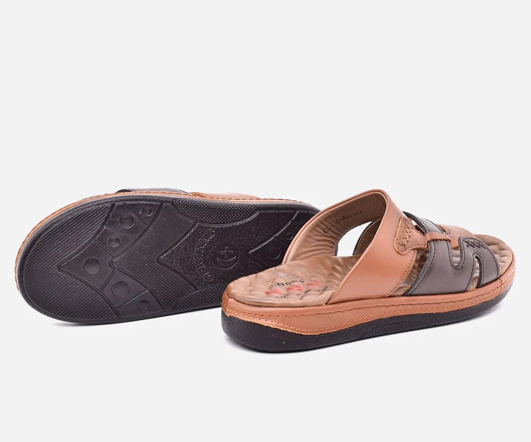 Sandales homme medical en cuir véritable – op148