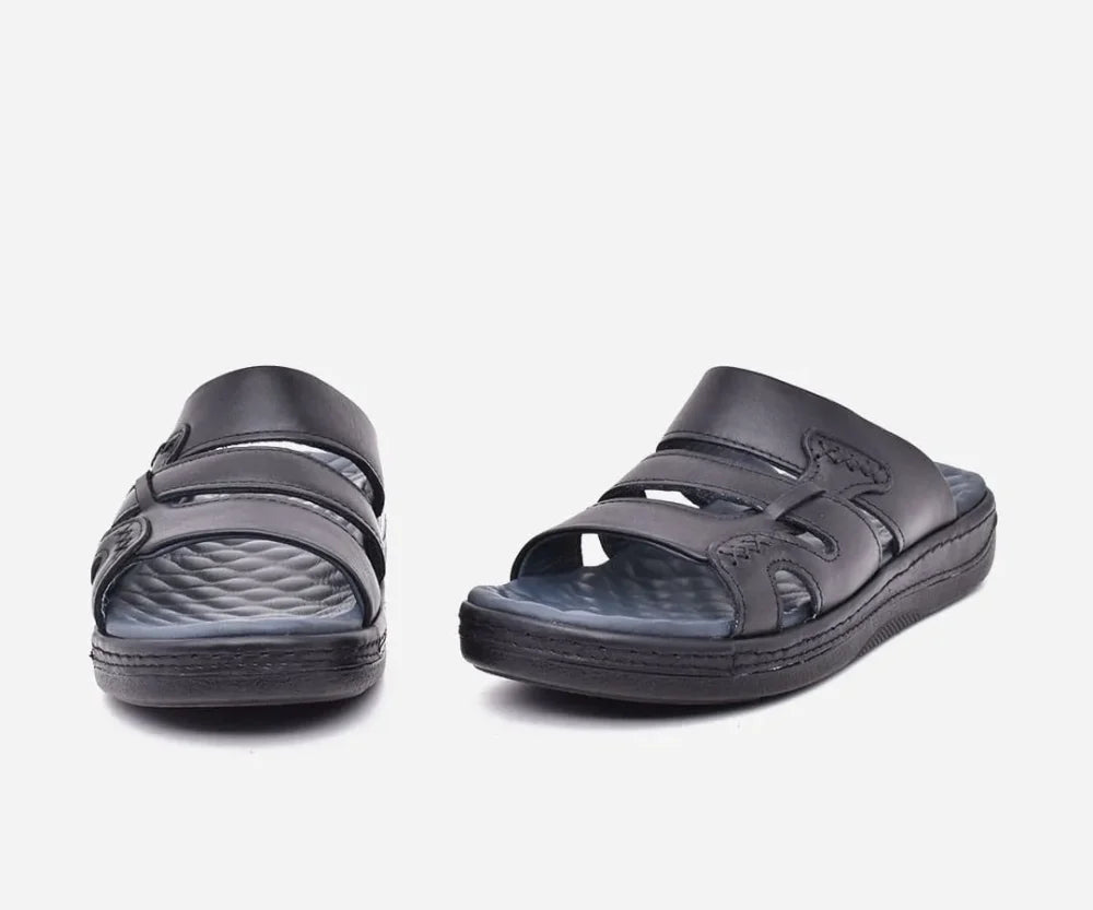 Sandales homme medical en cuir véritable – op148