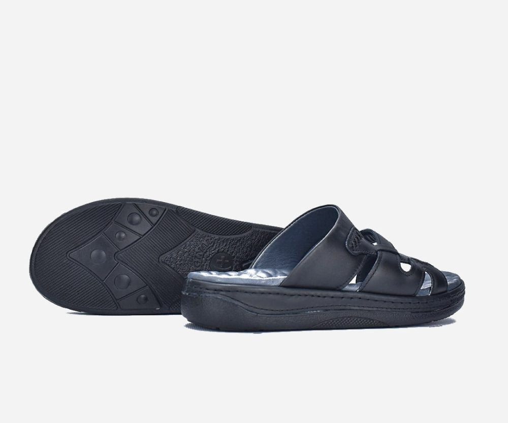 Sandales homme medical en cuir véritable – op145