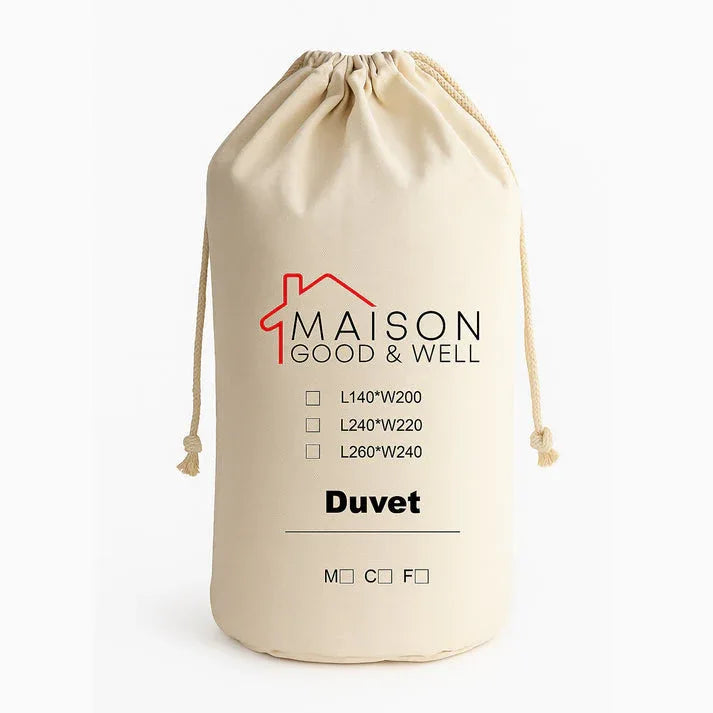 Couette 4 saisons enveloppe 100% coton - 250g