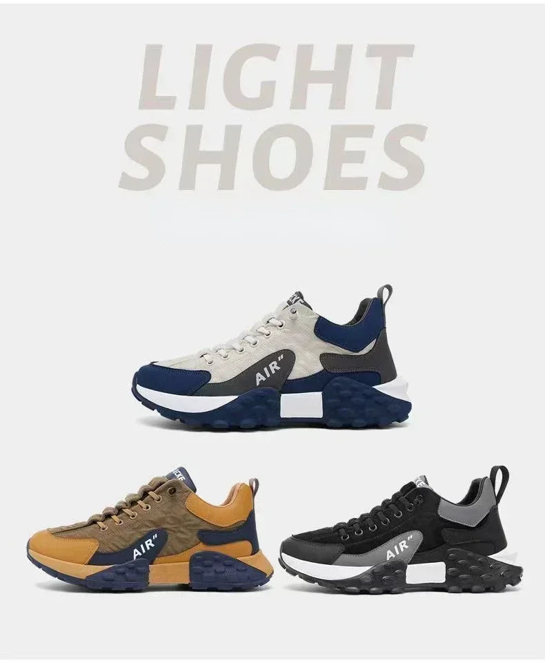 2025 New Men's Casual Shoes Men's Shoes Platform Men's Sneakers Plus Size 43 44 Popular Sapatos Masculine Shoes MU Group