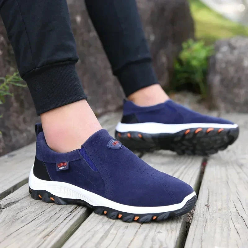 2023 New Outdoor Hiking Camping Light Running Jogging Casual Sports Men's Shoes Non-slip Loafers Hiking Shoes Large Size 38-50 MU Group