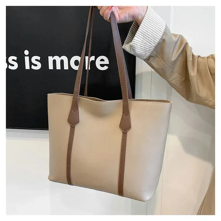Sac à Main Femme Été – Sac à Bandoulière Noir, Sac Tote Grande Capacité, Sac Commuter Tendance