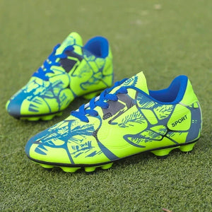 New Men Kids Soccer Shoes Cleats Ultralight Non-Slip Grass Adult Professional Football Boots Boys Training Shoes Drop Shipping MU Group