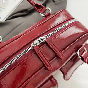 Fashionable Underarm Bow Bag for Women 2024 Korean Edition New Simple Leisure Pillow Bag Trendy Versatile Shoulder Bag MU Group