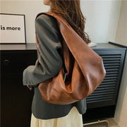 Sac à Main Femme Grand Modèle Hobo – Sac Bandoulière en Cuir Souple
