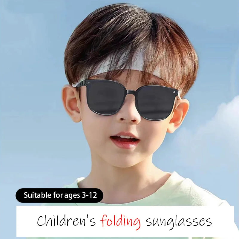 Children's Folding Anti UV Boys And Girls Fashion Big Kids Sunglasses