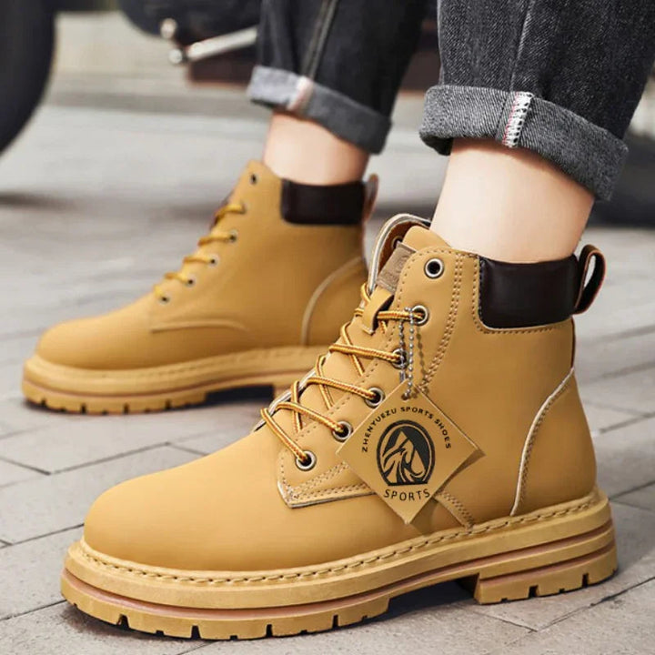 Bottes Homme Casual Hiver avec Semelle Élevée – Design Moderne et Élégant