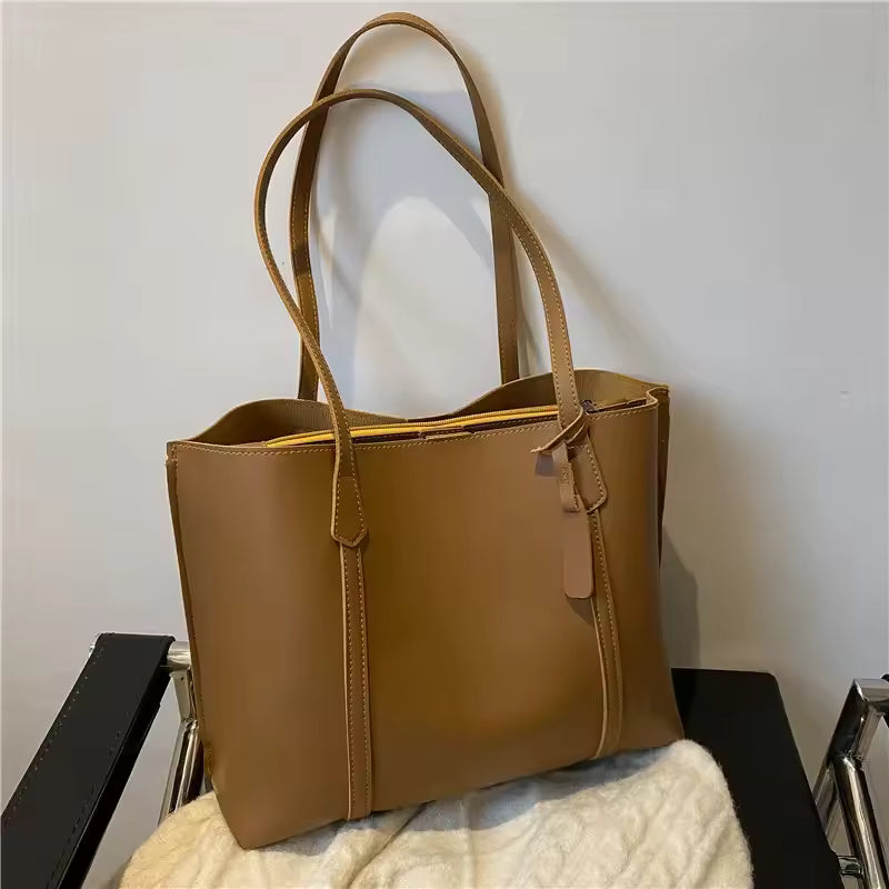 Set de Sacs à Main Femme – Sac à Main en Cuir PU de Luxe, Sac Tote Grande Capacité, Sac à Main Mode - Justyol