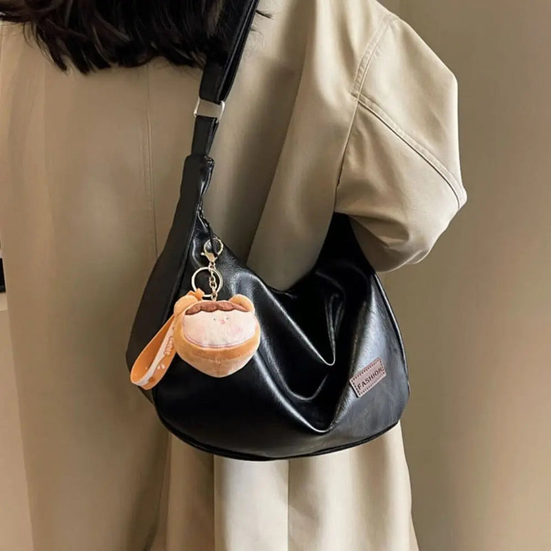 Sac Sous l'Aisselle Femme – Sac Dumpling Rétro, Sac à Bandoulière Tendance et Polyvalent, Sac Bandoulière et Crossbody