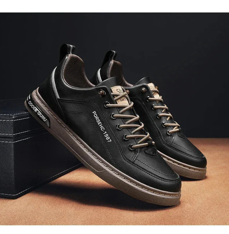 Chaussures Homme Blancs – Sneakers Tendances et Respirantes, Baskets de Sport et Loisirs, Chaussures Printemps Été 2025