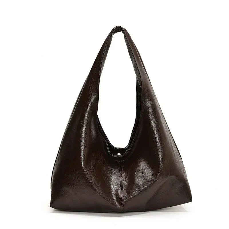 Sac à Main Femme Grand Modèle Hobo – Sac Bandoulière en Cuir Souple