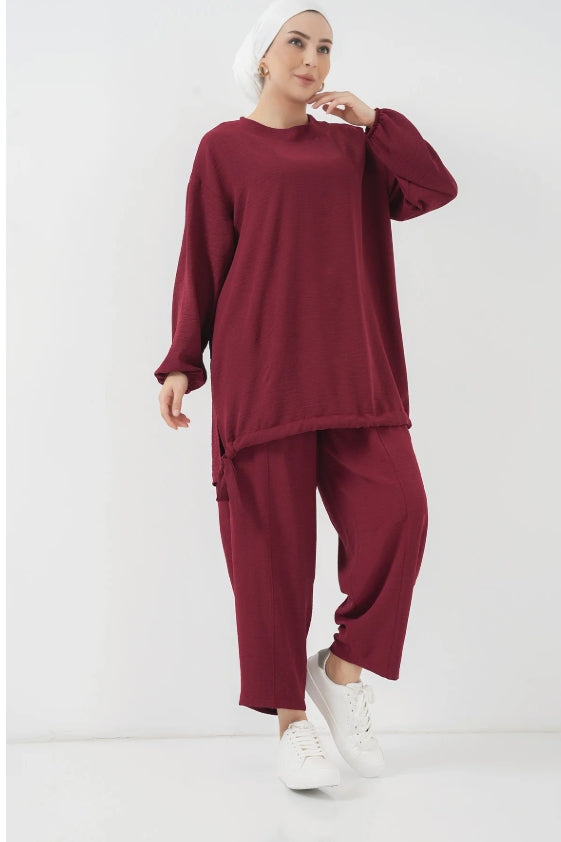 6682 tunik pantolon ikili takim JWomen