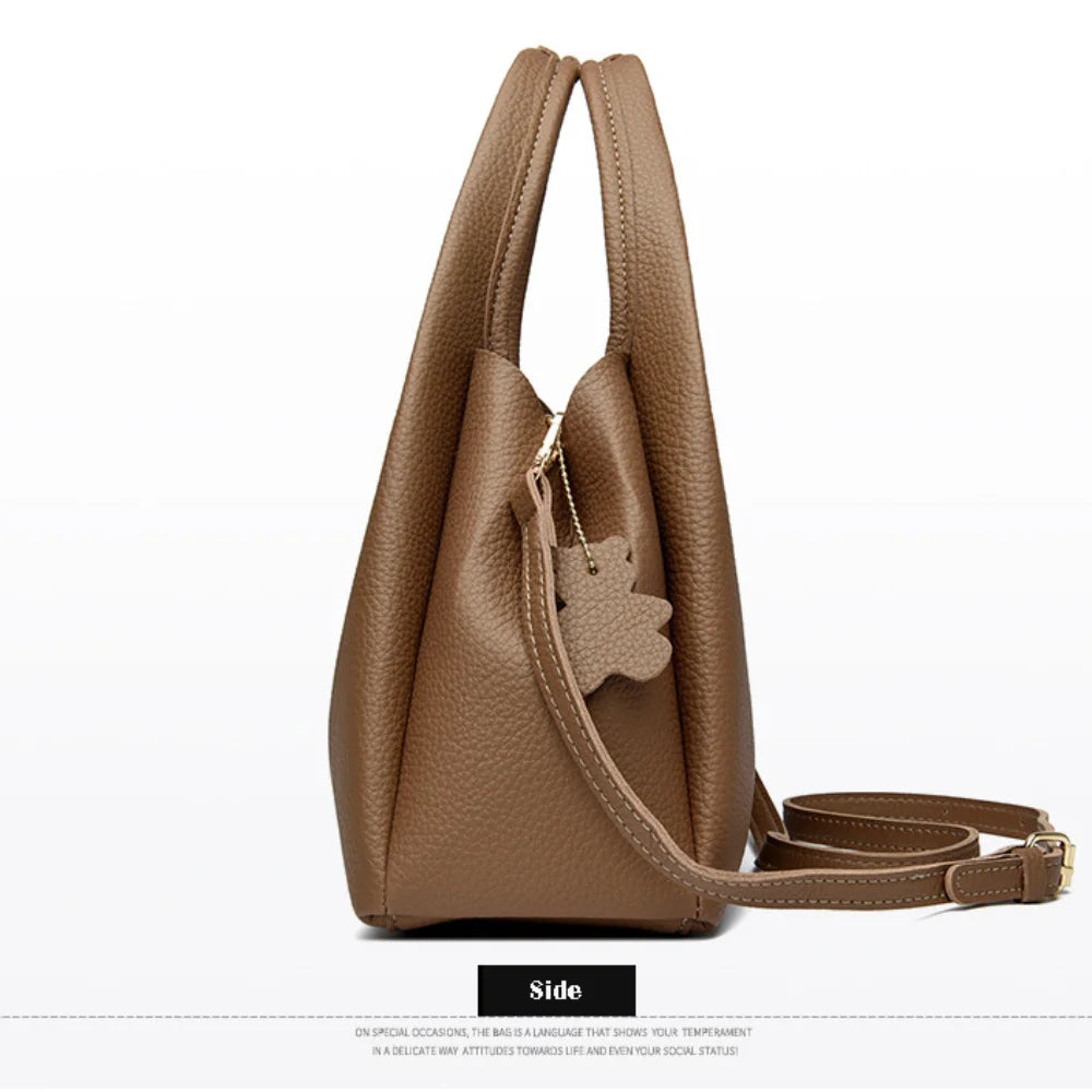 Sac à Main Femme Luxe en PU – Sac Bandoulière Grande Capacité