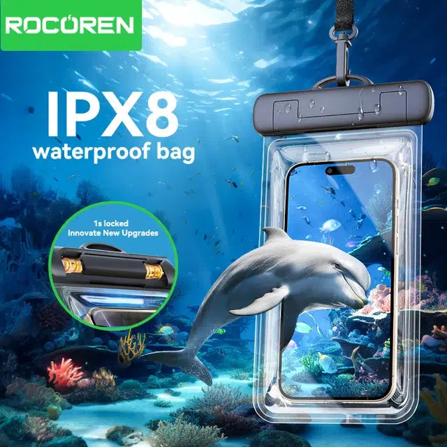 Rocoren Coque Téléphone Étanche Universelle