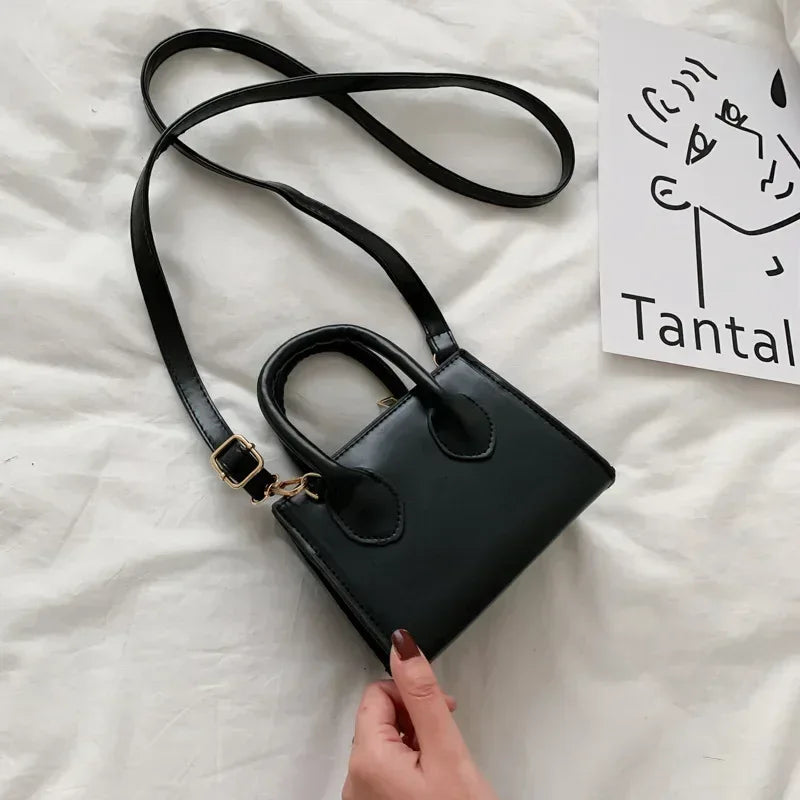 Mini Sac à Main Femme – Sac Rétro Carré, Sac à Bandoulière et Messenger Élégant et Polyvalent - Justyol