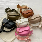 Sac à Main Femme Vintage en Cuir PU – Sac à Bandoulière à Double Poignées, Sac Crossbody Solide et Élégant - Justyol