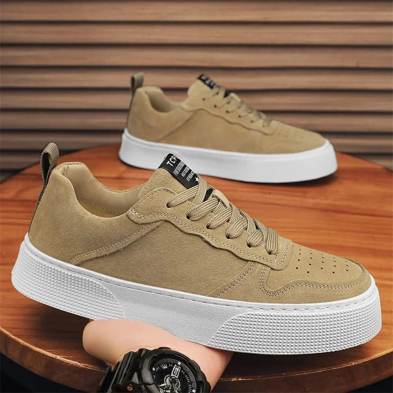 Trend Men's Casual Sneakers Lightweight Flat Shoes Comfortable Non Slip Running Shoes Soft Sole Vulcanized Shoes for Men Zapatos MU Group