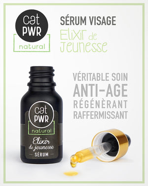ELIXIR de JEUNESSE Sérum Visage de Nuit Anti-Age & Anti-Rides  | UrbanK URBANK