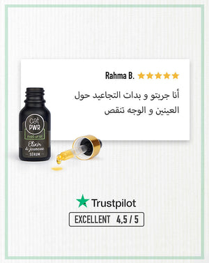 ELIXIR de JEUNESSE Sérum Visage de Nuit Anti-Age & Anti-Rides  | UrbanK URBANK