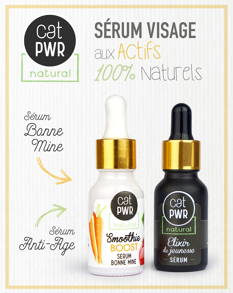 ELIXIR de JEUNESSE Sérum Visage de Nuit Anti-Age & Anti-Rides  | UrbanK URBANK