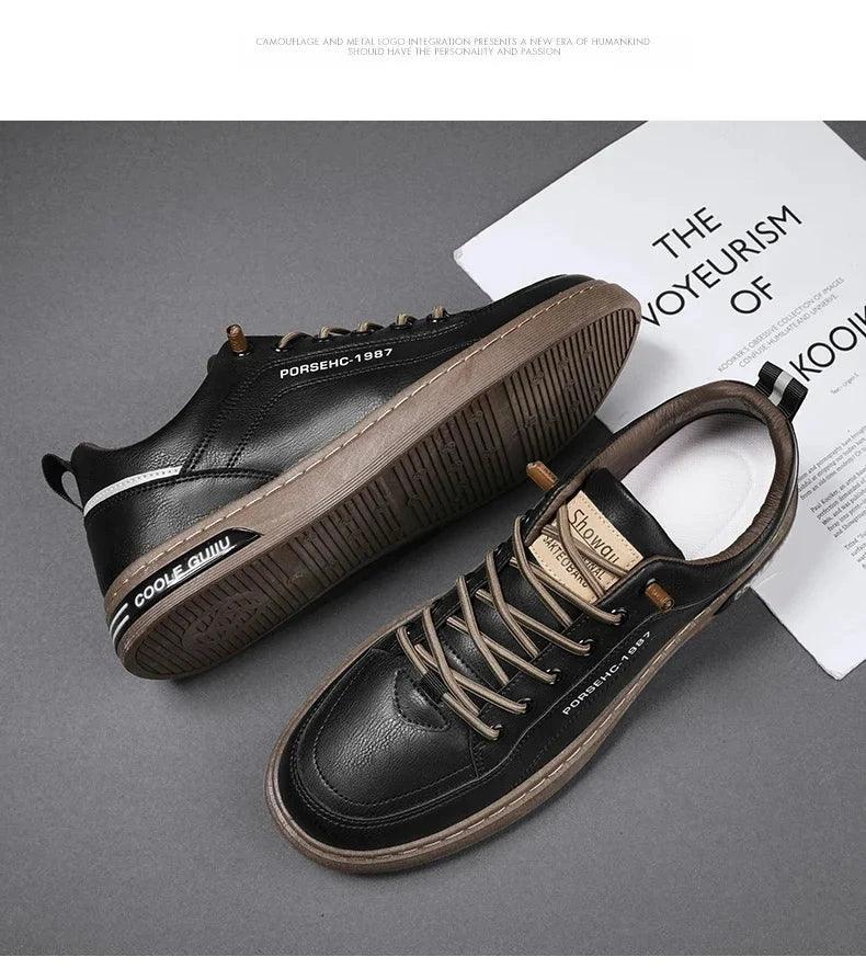 Chaussures Homme Blancs – Sneakers Tendances et Respirantes, Baskets de Sport et Loisirs, Chaussures Printemps Été 2025
