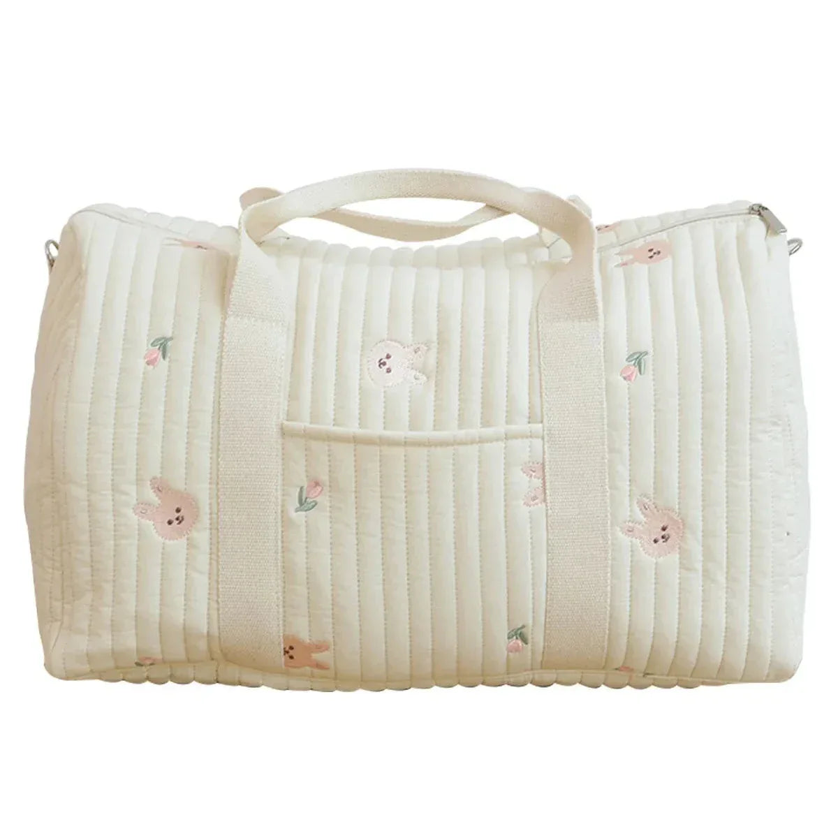 Sac à Main Maman Brodé – Sac de Rangement Grande Capacité, Sac de Voyage Multifonctionnel pour Maman - Justyol