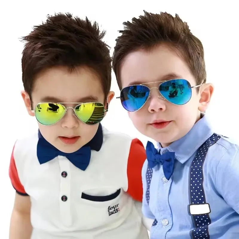 Kids Sunglasses UV400 Brand Designer New Trend Children Sun Glasses Luxury Shades Baby Boys Girls Eyewear Gafas De Sol