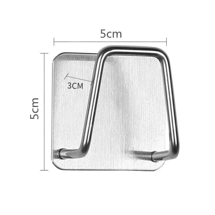 Support Éponge en Acier Inoxydable pour Évier