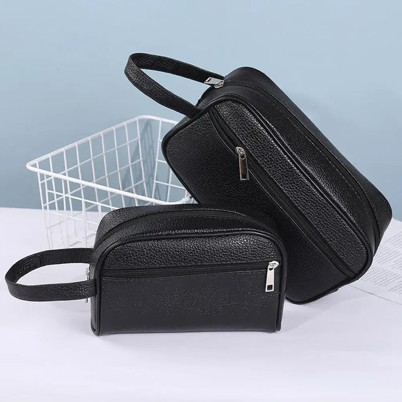 Sac Poignet Unisexe Retro en Cuir PU – Petit Sac