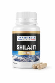 Shilajit 500mg Extrait Naturel Hautement Concentré 60 gélules
