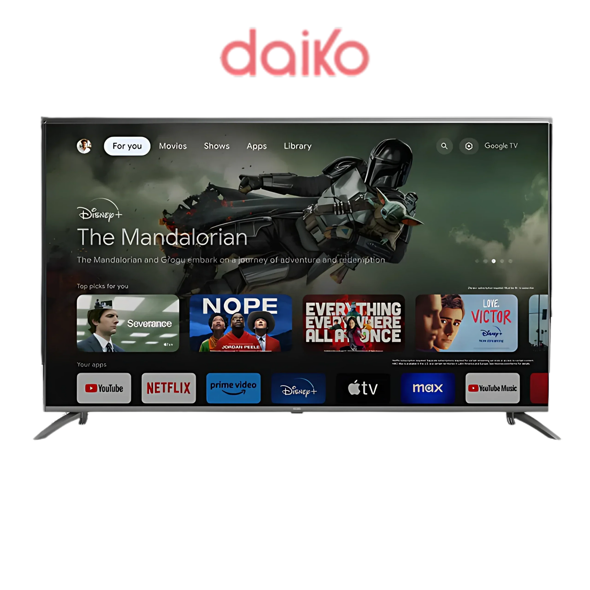 Daiko Google Tv 43 Smart Fhd Gled43h94dk - Justyol