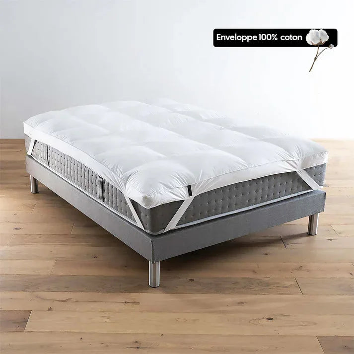 Surmatelas prestige - 4 bandes élastiques - Justyol