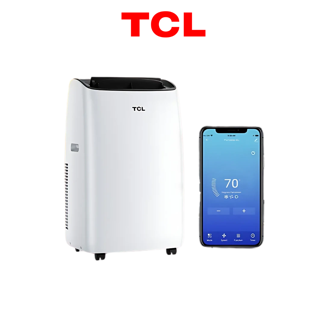 Tcl Climatiseur 12000 Btu Mobile 4 En 1-Tac-12chpb/dm4