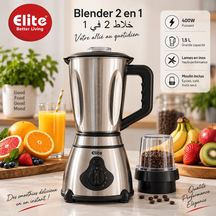 MIXEUR A JUS BBS02 1.5L 800W
