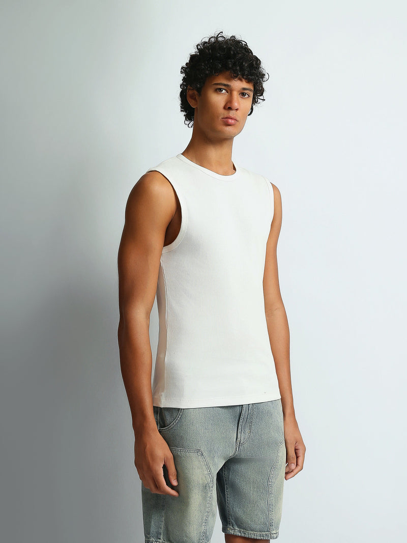 Débardeur Homme Regular Fit à Col Rond - TNK26S20800002TM1