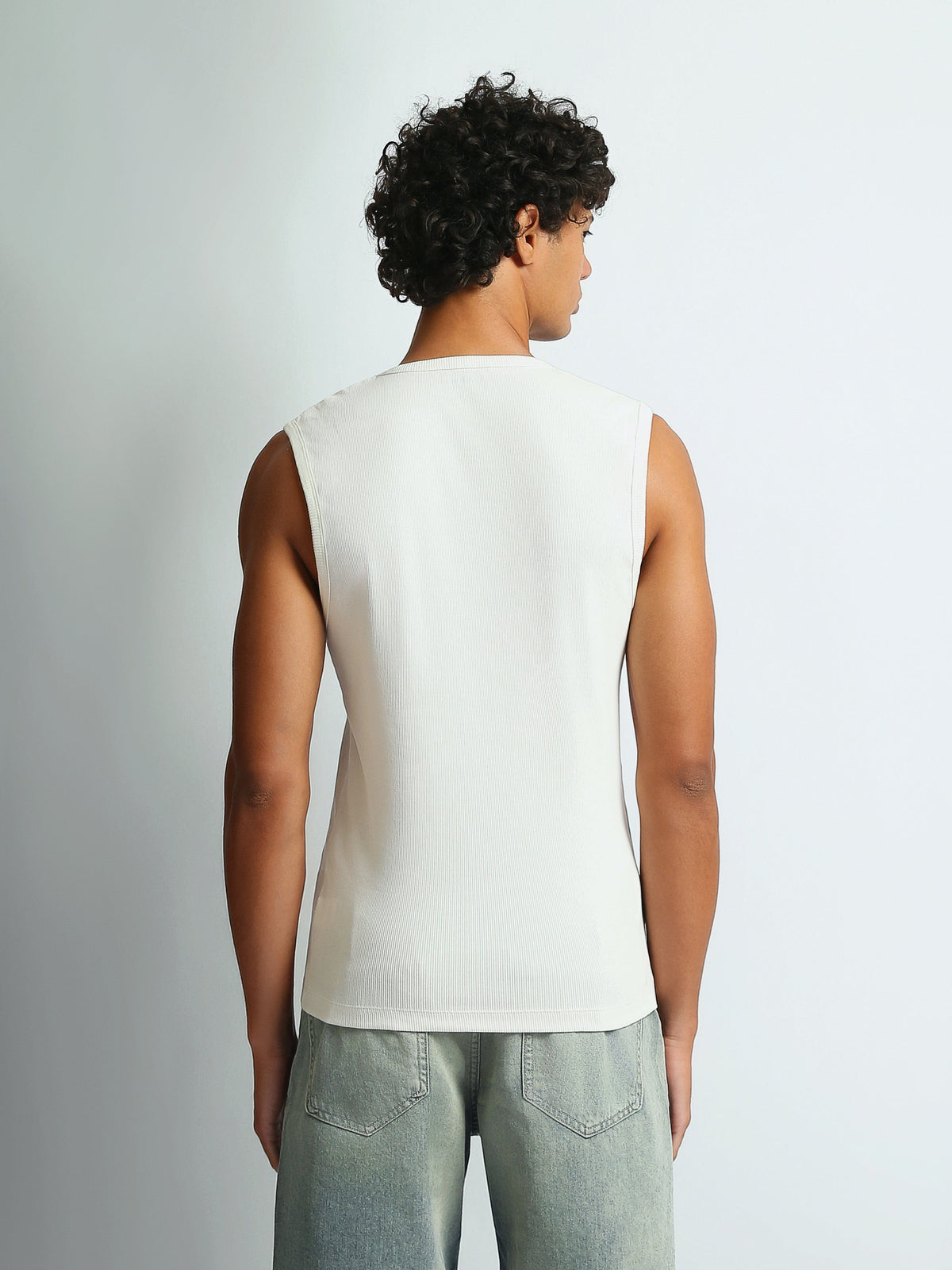 Débardeur Homme Regular Fit à Col Rond - TNK26S20800002TM1