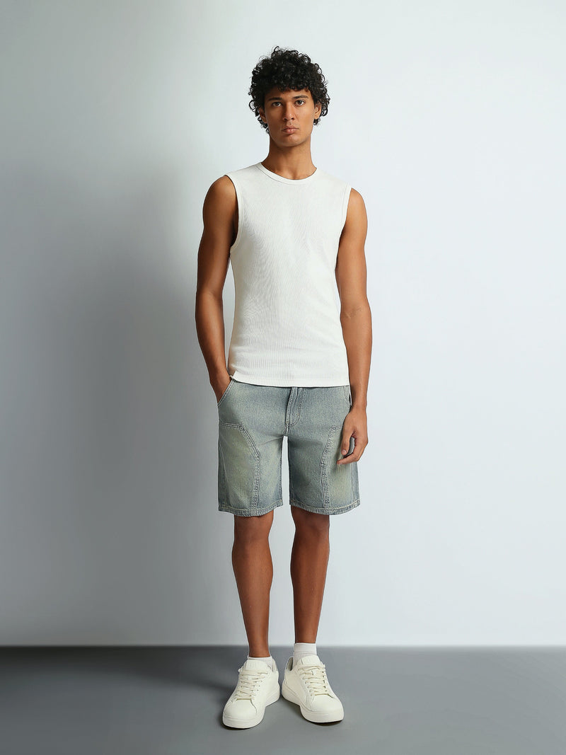Débardeur Homme Regular Fit à Col Rond - TNK26S20800002TM1