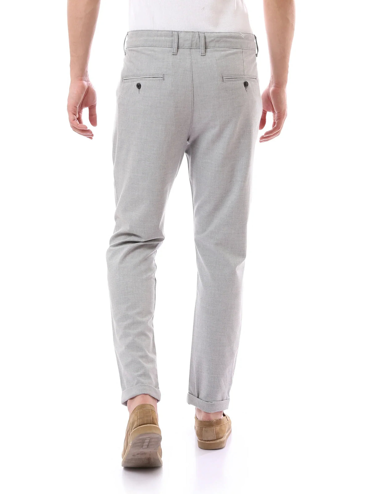 Pantalon Homme Coupe Ajustée à Pinces – Style Chic Moderne - TRO22SFGA23575TM1