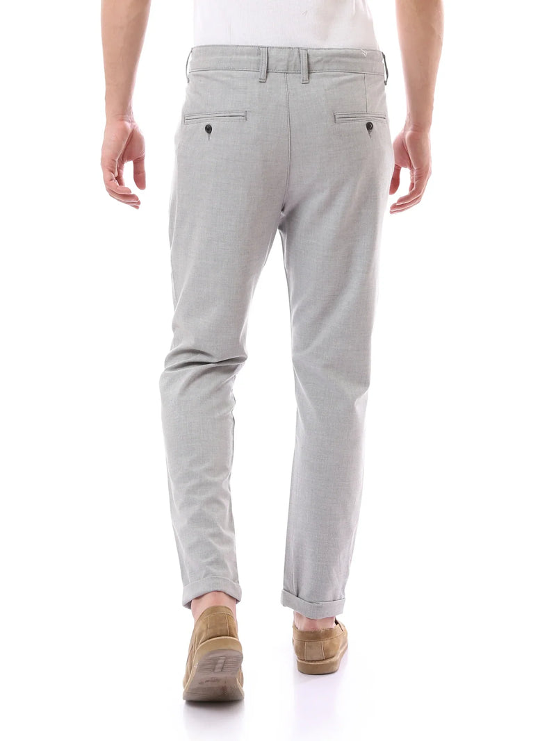 Pantalon Homme Coupe Ajustée à Pinces – Style Chic Moderne - TRO22SFGA23575TM1