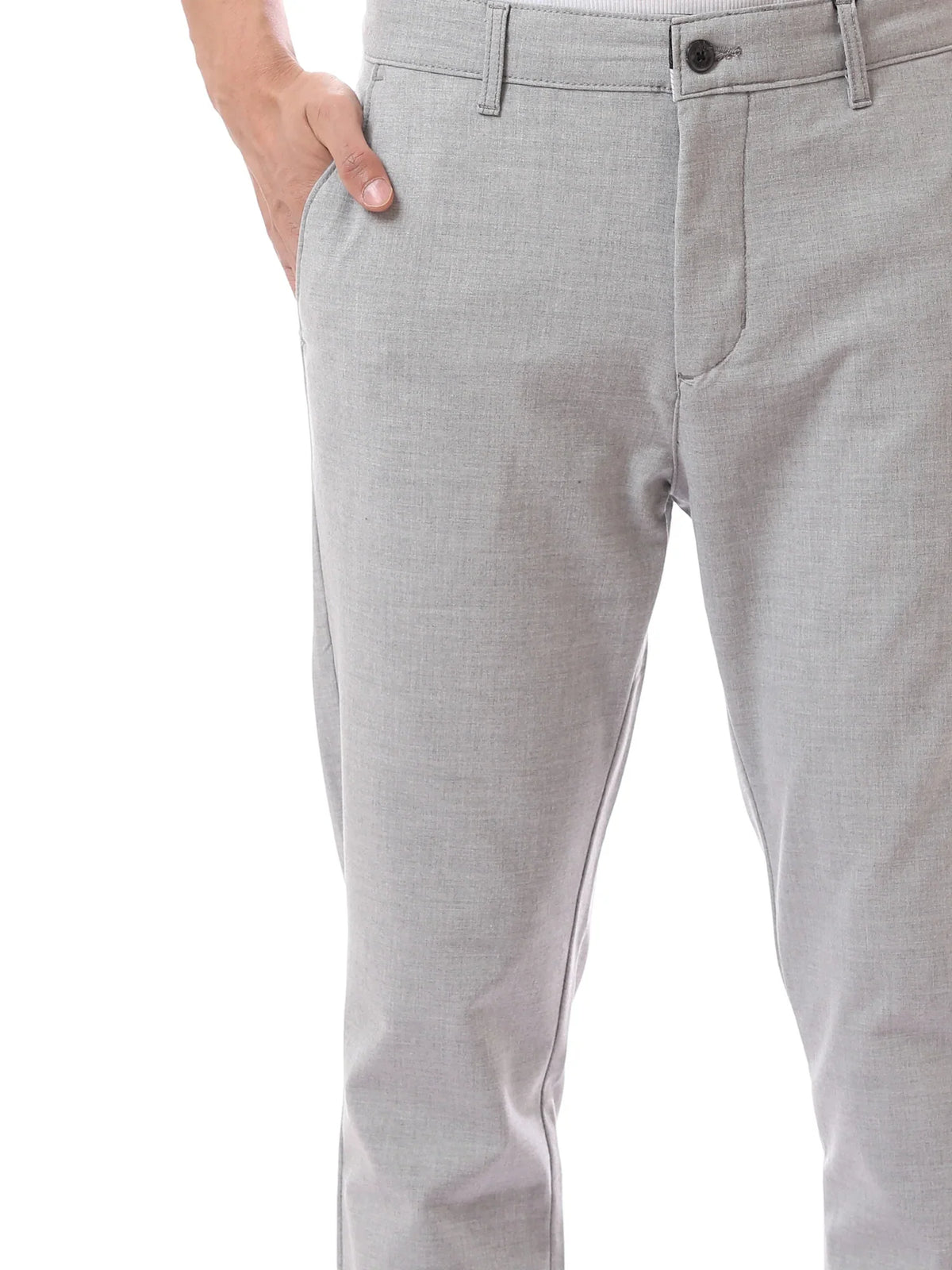 Pantalon Homme Coupe Ajustée à Pinces – Style Chic Moderne - TRO22SFGA23575TM1
